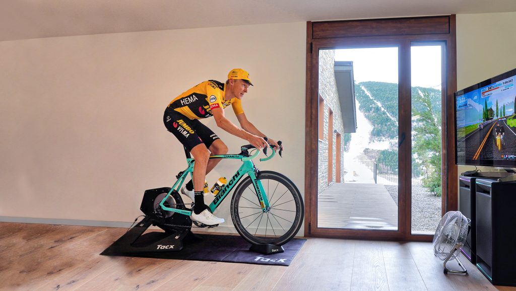 bicycle training at home